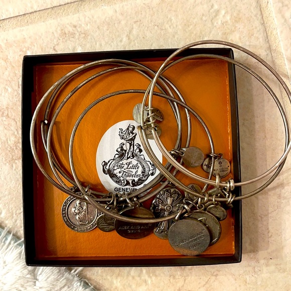 Alex and Ani Jewelry - Set of 6 Alex and Ani bracelets